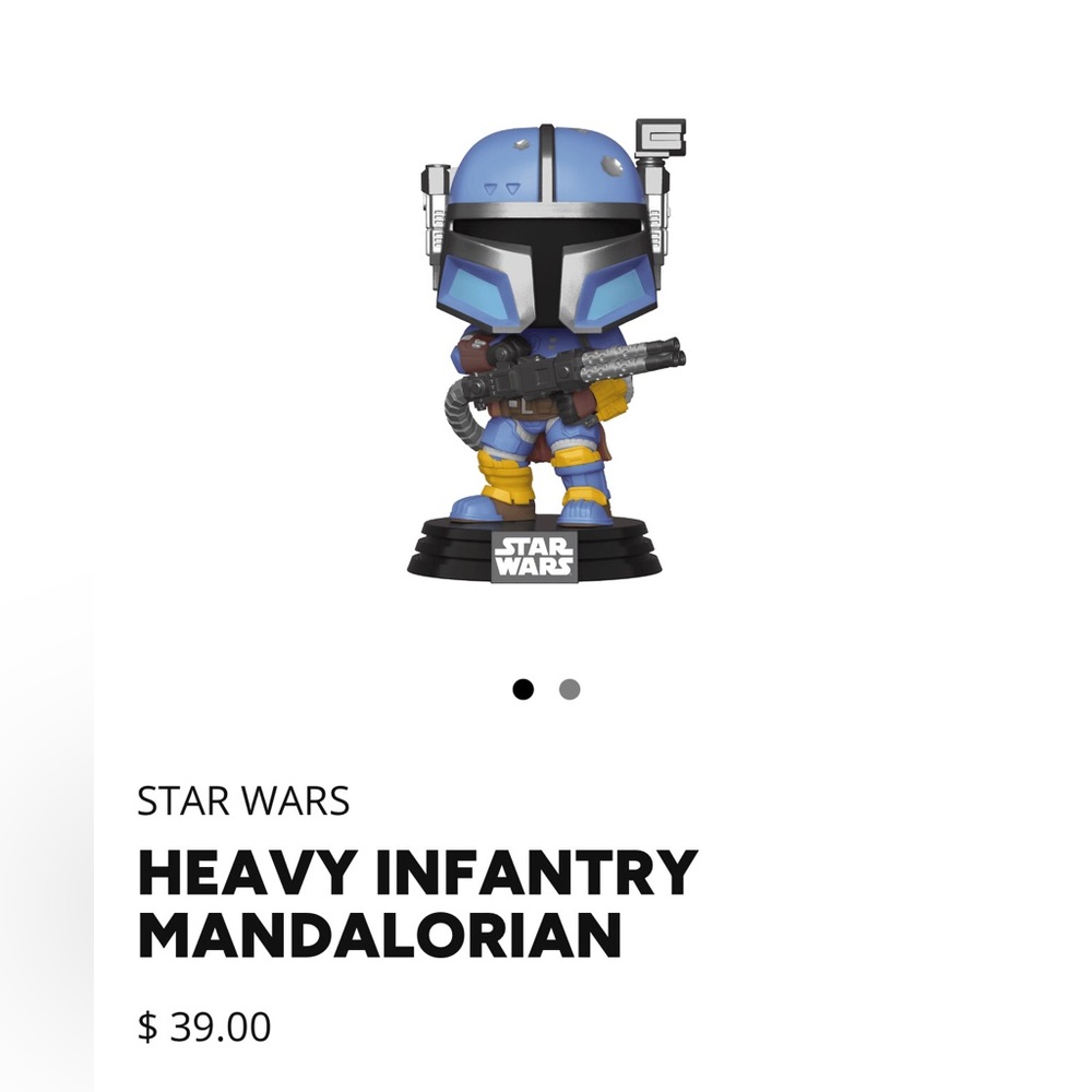 Heavy Infantry Mandalorian Funko Pop
